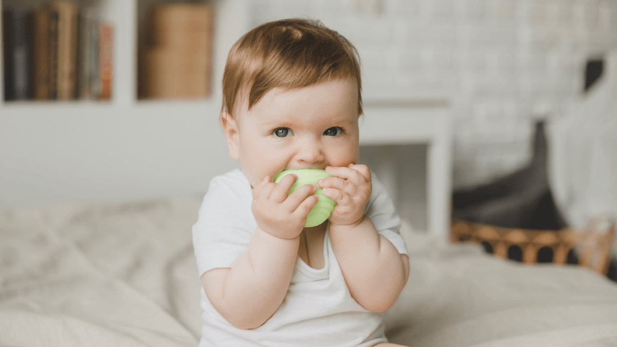 Rash while teething